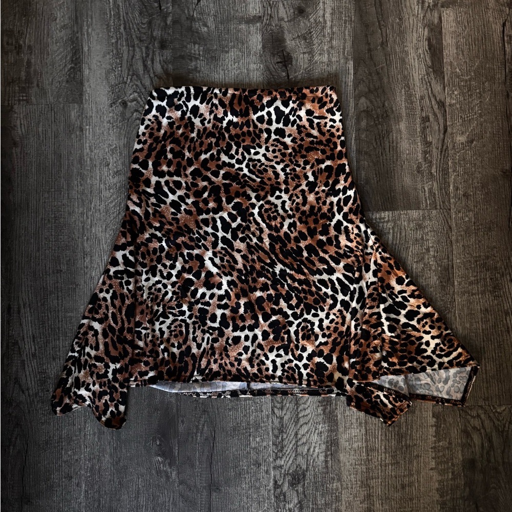 Leopard Print Women's Skirt